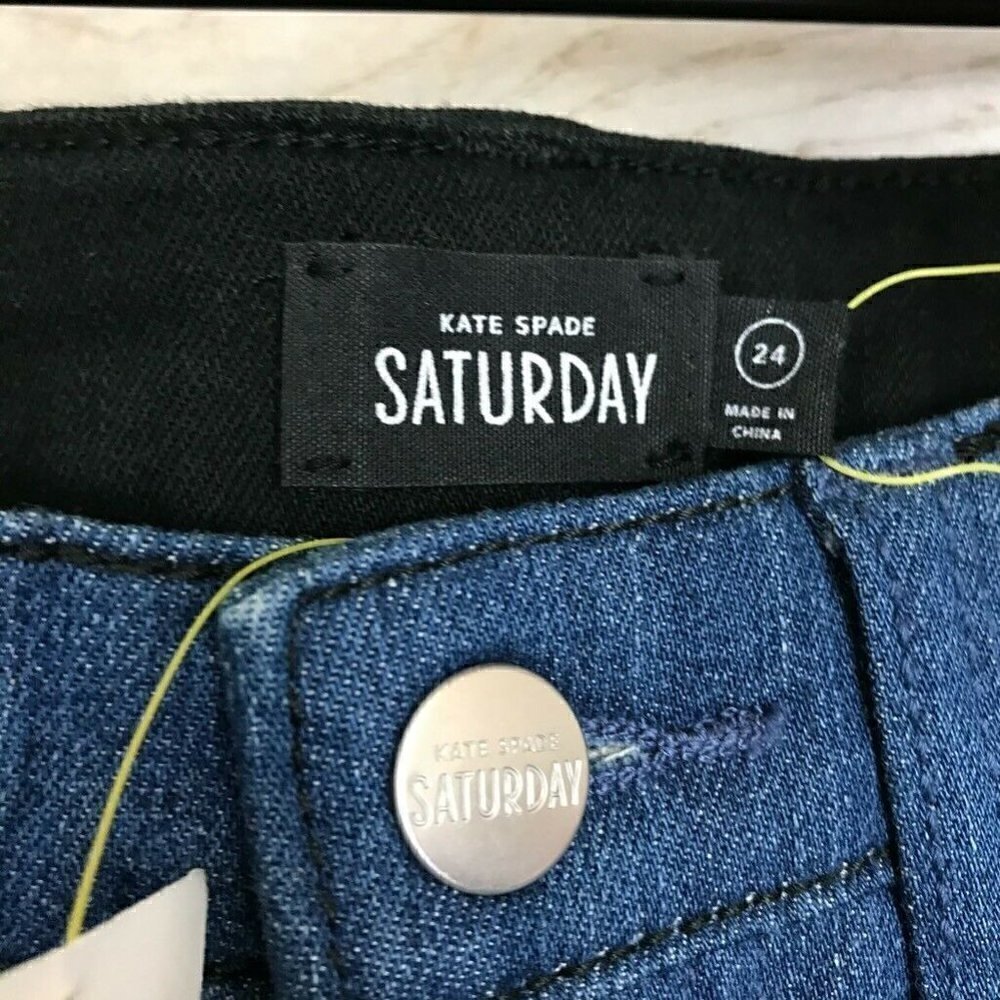 Kate Spade Saturday Womens Skinny Jeans Stretch 24 - Picture 8 of 8